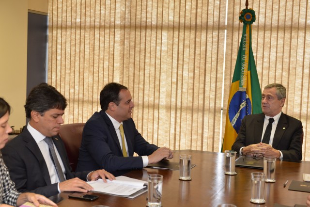 Reunião com o ministro da Justiça e Segurança Pública, Torquato Jardim