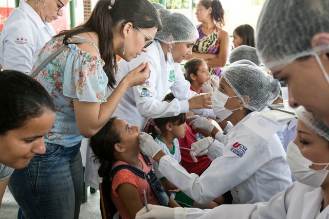 Ação de Saúde Bucal - Foto Jorge Farias